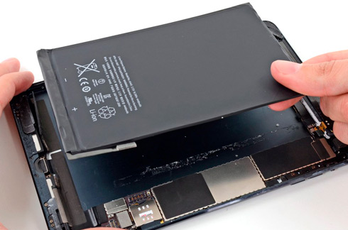 Замена батареи на iPad mini